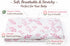 Generic 31.5x31.5 inch Green Valley Organic Cotton Receiving Swaddle Blanket Soft Breathable Stretchy Newborn/Infant