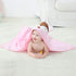 Swimming 0-6T, MICHLEY Unisex Baby Animal Hooded Bath Towel Soft Cotton Beach Bathrobe for Pink Fox