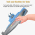Wind-Up Submarine Bath Toy Clockwork Powered Diving Sub, No-Battery Windup Pool & Tub Toy, Safe BPA-Free STEM Gift