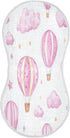 YETTASBIN Hot Air Balloons Muslin Baby Burp Cloth, Super Soft Absorbent Cotton Burp