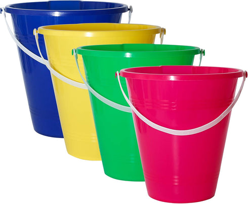 Holady Large Sand Beach Buckets Pail,Sand Bucket Water Bucket for Beach Fun Great