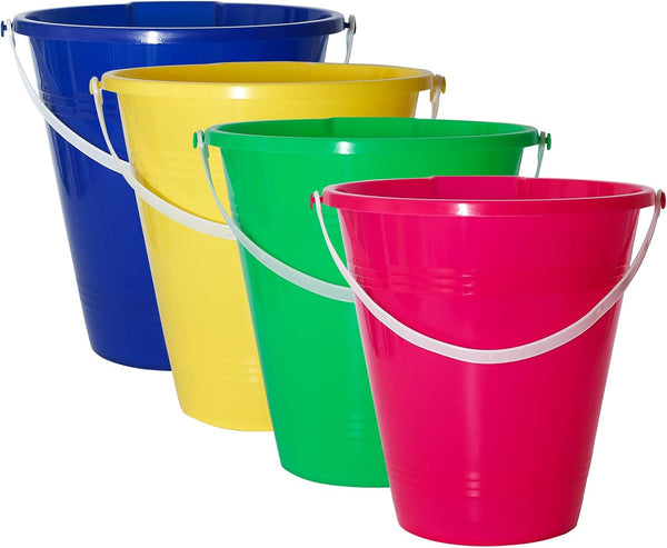 Holady Large Sand Beach Buckets Pail,Sand Bucket Water Bucket for Beach Fun Great