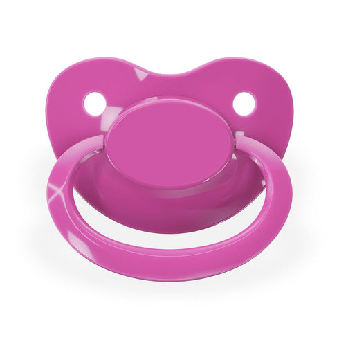 Rearz 10 Pacifier Addict - Fixx - Jumbo Functional Adult XXL Silicone Pacifier - Size - Raspberry