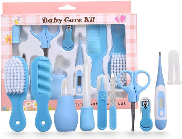 TODAYTOP 10 Pieces/Set Nail Clipper Stainless Steel Professional Nail Cutter & Grooming Kits