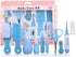 TODAYTOP 10 Pieces/Set Nail Clipper Stainless Steel Professional Nail Cutter & Grooming Kits