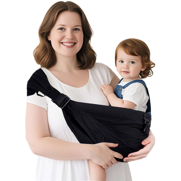 Plus Size Baby Sling Carrier - Baby Carrier Extended Adjustable Design for