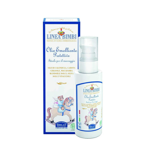 Helan Linea Bimbi Bio - Protective Baby Oil, Gentle & Emollient for