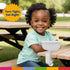 Twistabowl 3-Pack Spill-Proof Baby Bowl with Secure Clip, Lid for Travel, BPA-Free, Dishwasher & Microwave Safe