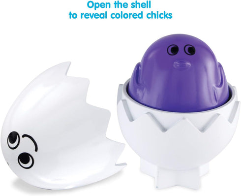 Kidoozie Peek N Peep Eggs - Mentally Stimulating Sorting & Stacking Toy for Ages 1 and Up - A Fun Way to Build Hand-Eye Coordinaton!