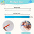 6-12 12-18 8 Pack 3-6 Teething Straws Sticks for Babies Months, Teething Toys Months, Silicone Teethers for Babies