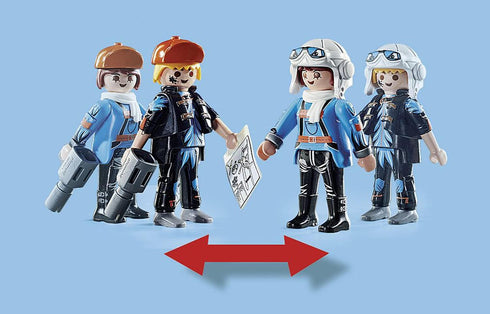 Playmobil Phoenix Biplane Air Stunt Show - Customizable Toy Aircraft