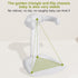 Iryreafer Baby Shower Stand, Baby Bath Support, Shower Standing Support with Adjustable Height and Armrest, Bath Stand