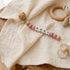 Customizable Silicone Pacifier Clip with Name - Personalized Monogram for Boys and Girls