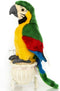 Cute rabbit 12 inch Macaw Parrot Plush Toy - Stuffed Animal Toy Plush Animal Doll (green)