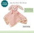 Mary Meyer Baby Lovey Putty Nursery - Newborn & Toddler Boys and Girls Security Blanket, 13 x 13-Inches, Pink Bunny
