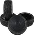 4PCS 1:10 On Road RC Tires 12mm Hub Wheel Rims Concentric Hard Dish for Touring Racing Cars, Black