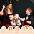 Cozy 40x30 Halloween Bats and Stars Baby Blanket Gifts for Boys Girls Super Soft Blanket Swaddle Newborn Receiving