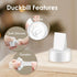 S1 S2 9 S1 S2 Maymom Pump Parts Compatible with Spectra Plus Breastpump Replace Backflow Protector Membrane Duckbill
