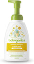 Babyganics Baby Shampoo + Body Wash 16 Fl Oz, Chamomile Verbena, Non-Allergenic, Tear-Free, Pump Bottle