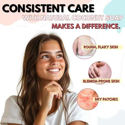 2-Pack 7 KELEBS Unscented Kids Soap Bar Organic & Gentle Trio Oil Body Wash for Children Soothes Dry & Delicate Skin