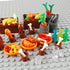 280pcs Food Building Blocks Kitchen Accessories Set, DIY Building Bricks Kit Compatible with All Major Brands