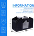 GSE Games & Sports Expert 4-Deck Automatic Card Shuffler - Battery-Operated Electric Shuffler Machines