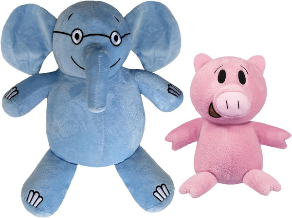 Generic New Blue Elephant and Pink Pig Plush Toys,for Boys and Girls Animal