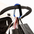 Baby Stroller Hooks, 2 pcs Carabiner Organizer for Hanging Purses, Diaper Bag, Shopping Bags (Blue)