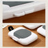 Weicoca 1Pc Gray Travel Wipe Holder, Wet Wipe Storage Holders, Wet Wipe Container Box, Hanging Wet Wipes Box, Wipe