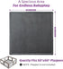 1.3 Inch Tummy 5050 Inch Baby Play Mat for Floor, Thick Memory Foam Time Mat with Non Slip Backing, Soft Coral Velvet