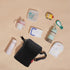 Portable Waterproof Baby Bottle Cooler Bag - Black Thermal Tote for Outdoor Use
