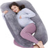 AS AWESLING Pregnancy Pillow, U Shaped Full Body Pillow, Nursing, Support and