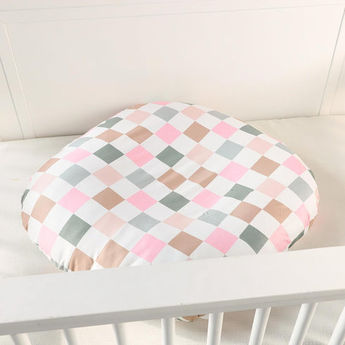 DILIMI Nursing Pillow Cover and Newborn Lounger Cover, Soft Comfortable Slipcover for Baby Girl Boys, Colorful