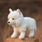 Arctic Fox Plush Toy, 11 inches Soft Snow Queen Stuffed Animal Doll (B-Run)