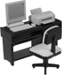 NUOBESTY Miniature Computer Simulation Office Furniture - Dollhouse Accessories Mini Desktop Chair Keyboard Model for