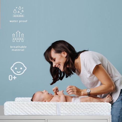 YENING 29 15 Small Changing Pad Mini x with Washable Cover Waterproof Baby Diaper Changing Pad for Dresser Table Pad