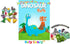 Set 12 Hely Cancy No Hole Dinosaur Bath Toys for Toddlers -