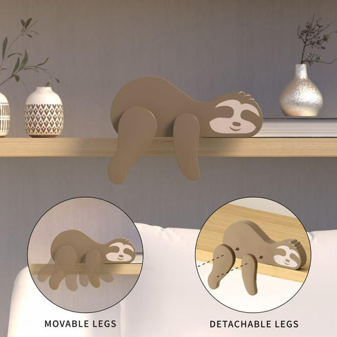 PUTSKA Woodland Nursery Decor - Wooden Animal for Baby Boy Nursery Decor, Forest Decoration for Room, Shelf, Bedroom