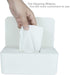 White Diaper Wipes Dispenser - Keep Wipes Fresh and Clean