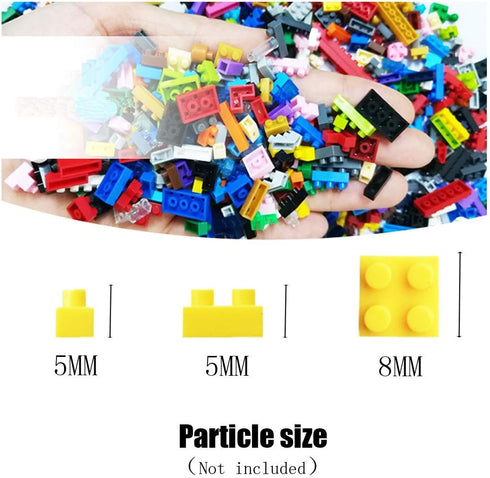 Mini Cat Building Blocks Set, 3D Puzzle Toy Bricks for Kids or Adults, 1300PCS Micro Mini Blocks (Cat Gray)
