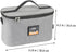 Car Bottle Warmer Bag Portable Food Warming Tote for Heating Electric Heating Convenient for Travel Outdoor Use