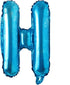 Happy Birthday Balloons, Aluminum Foil Banner Balloons for Birthday Party Decorations (Starry Blue)