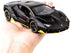 BDTCTK 1:32 Lambo LP770 Car Model Toy - Child Sound and Light Pull Back Car for Kids Gift (Black)