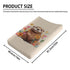 Breathable Diaper Changing Pad Cover for Baby Girls and Boys, Soft Changing Table Sheets 16 * 32 Inches, Otter Floral