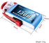 Gens ace 11.1V 1300mAh 3S 45C LiPo Battery Pack with Deans Plug for RC Plane Heli Airplane
