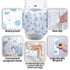 Famard 18 Count (Pack 1) Toilet Seat Covers Disposable, Extra Large Portable Potty Seat Covers for Toddlers, Soft
