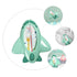 Cartoon Bath Thermometer Green Water Temperature Measurement Tool for Safe Baths Durable Material Quick Accurate