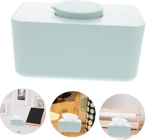 Versatile Wipes Dispenser with Sealing Lid for Home and Travel