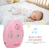 Home Safety Baby Monitor Walkie-Talkie Pair - Night Light Sound Monitor for Family Communication 100-240V