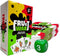 Fruit War Game, A Family Friendly Twist on The Classic Game of War, 2-4 Players Ages 8+ (Red)
